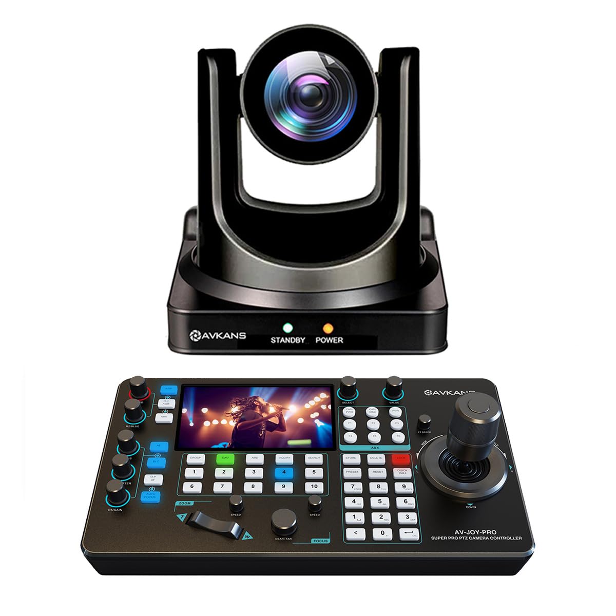 Amazon.com : AVKANS 30X AI Auto Tracking PTZ Camera Bundle Kits, 1